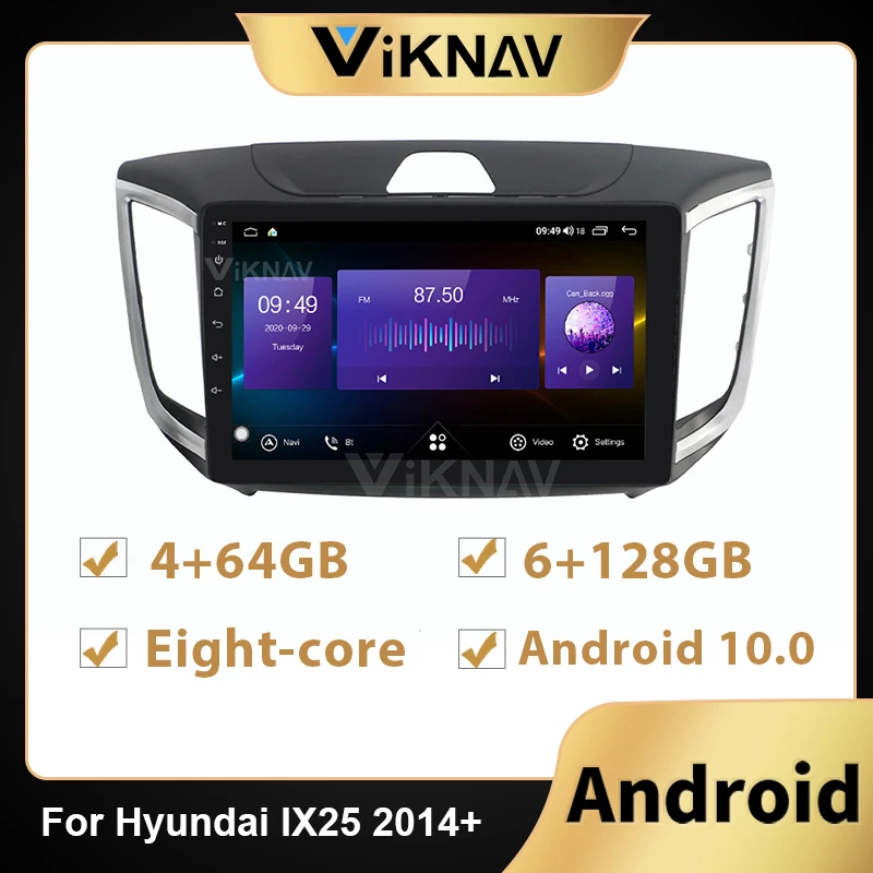 preço Android Rádio Do Carro Navegação Gps Reprodutor Multimídia Para Hyundai Ix25 2014 2015 2016 2017 2018 2019 2020 Auto Dvd Estéreo Unidade Central