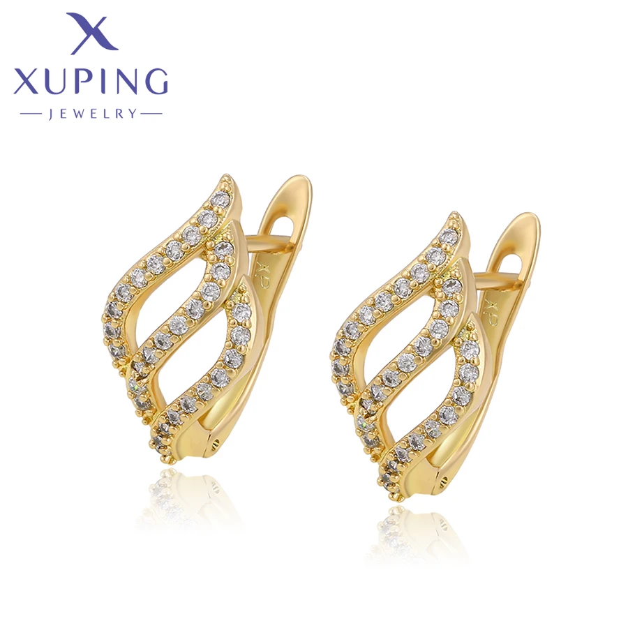 Xuping Jewelry Fashion Popular European Style Charm Design Earring for Women 90045