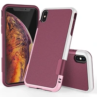 Hybrid Shockproof Silicon Armor Case for iPhone MAX Anti Slip Grip Cover for iPhone Plus 6Plus 7Plus 8Plus funda