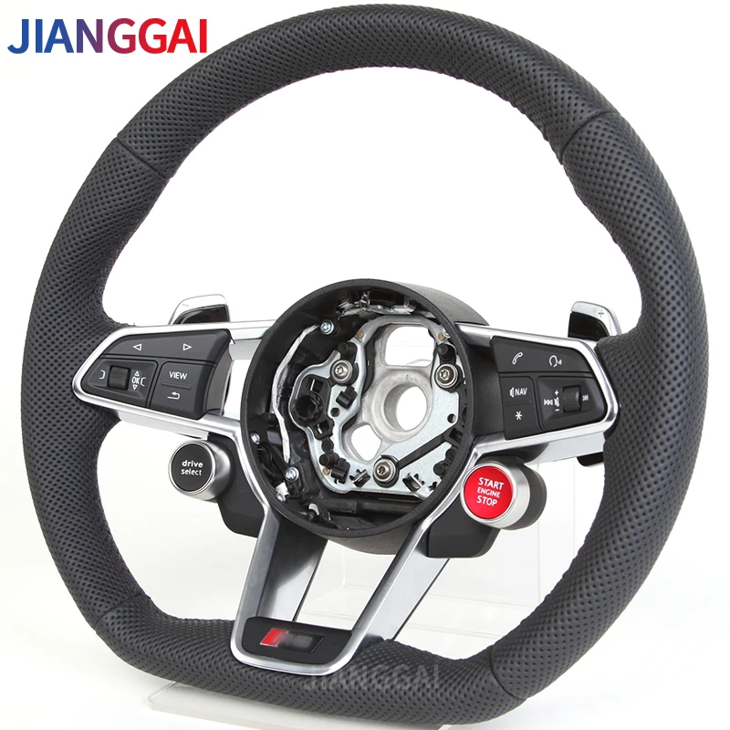 Комплект кожаного рулевого колеса со светодиодной подсветкой и кнопкой пуска