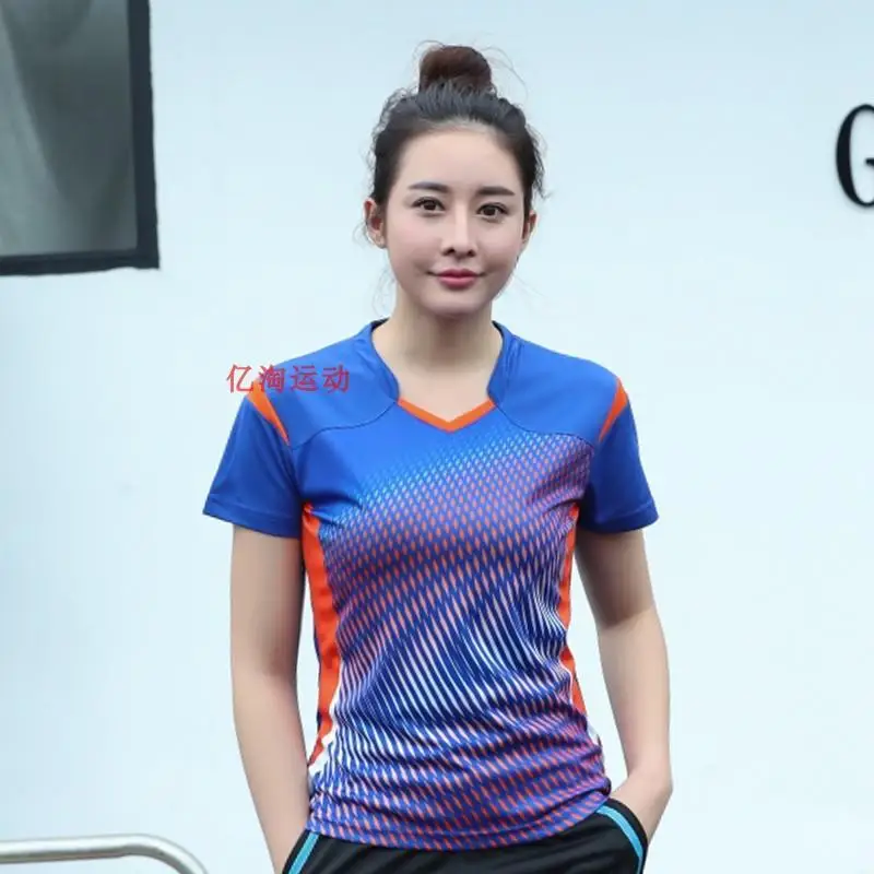 

Badminton Jacket Women's Short Sleeve Quick Drying T-shirt