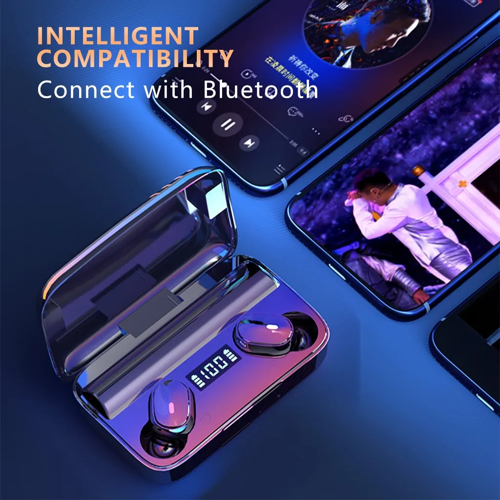 Беспроводные наушники A9 с поддержкой Bluetooth 5 0 стереонаушники 6D StereoMicrophone