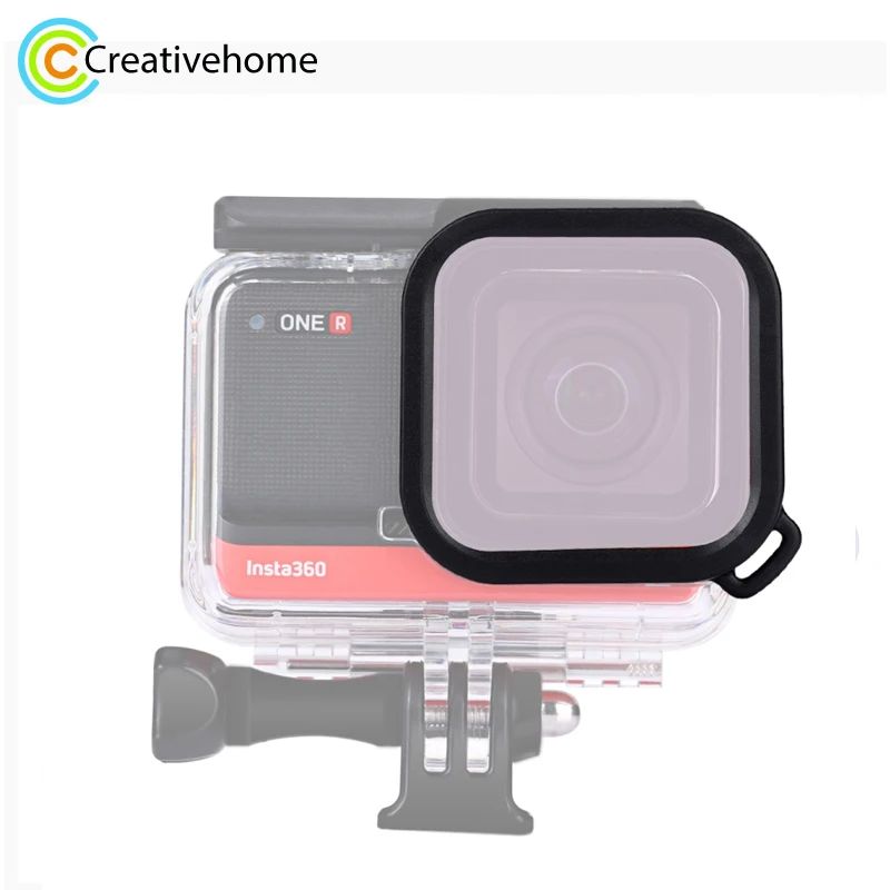 Квадратный цветной фильтр для объектива дайвинга Insta360 ONE R 4K Edition / 1 дюйм|Чехлы