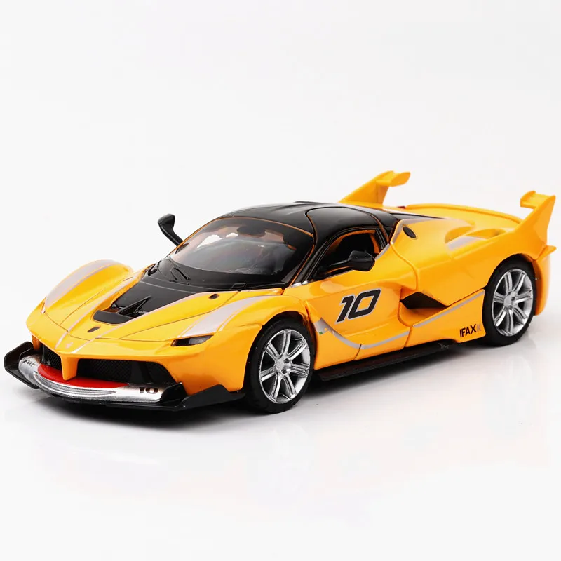 

Gtr F12 High Simulation Super Racing 1:32 Alloy Diecast Car Model Pull Back Fxx Sports Vehicle Kids Collection Acoustooptic Toy