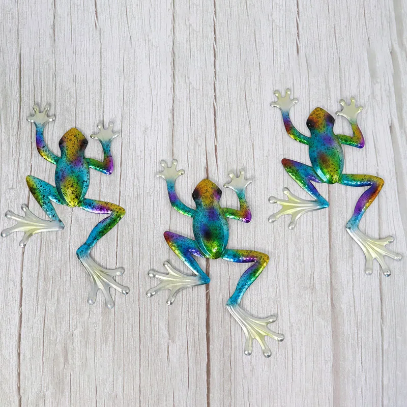 3 шт. настенные украшения в виде лягушки для дома и сада уличные статуи скульптуры