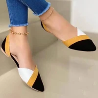 new arrival women flats beautiful and fashion summer shoes flat ballerina comfortable casual female flats shoes size 43
