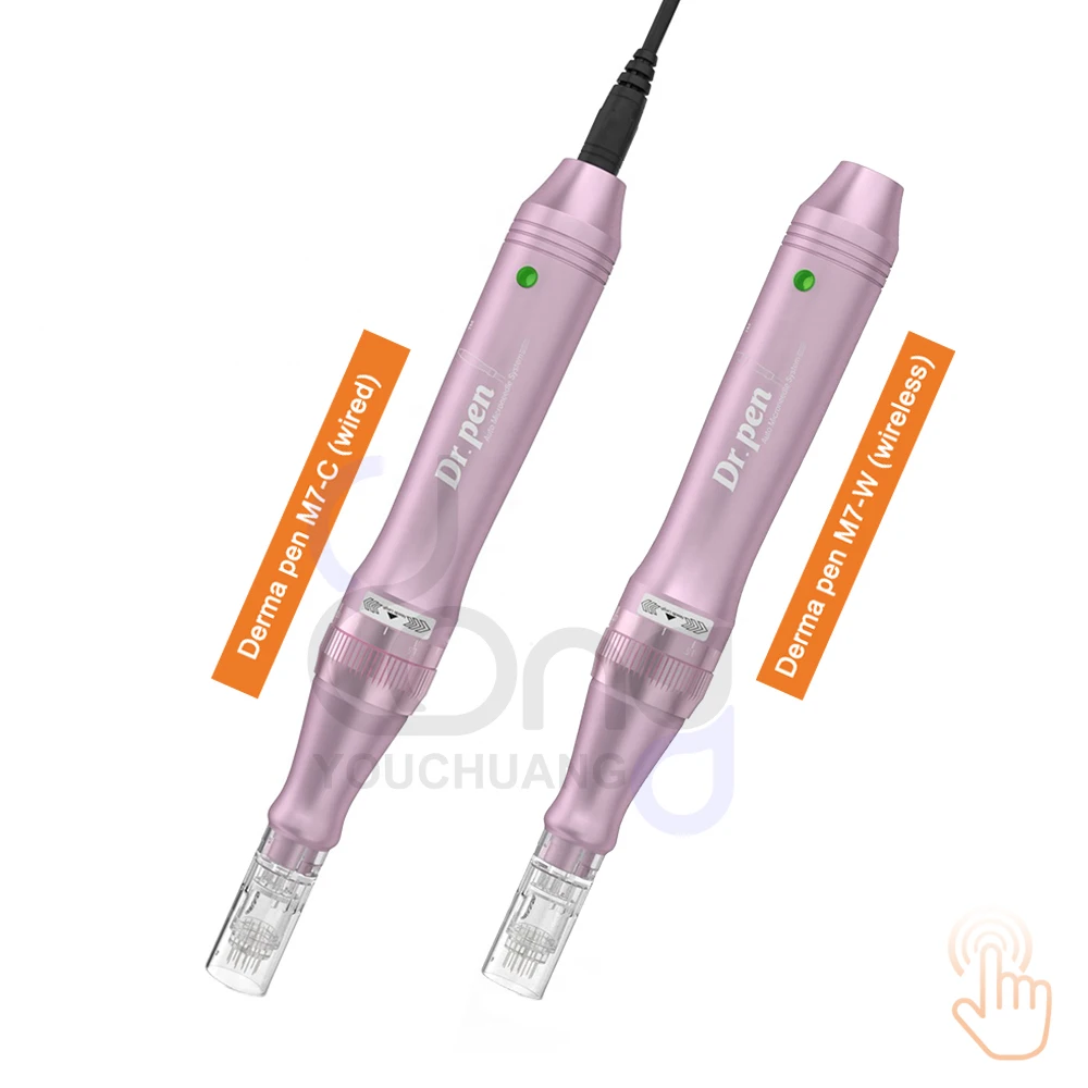 

ELON-YC Dr Pen M7, оборудование для красоты, система для завивки кожи, высокое качество, регулируемая ручка для морщин, 0,25 мм-3,0 мм, ручка для кожи M7