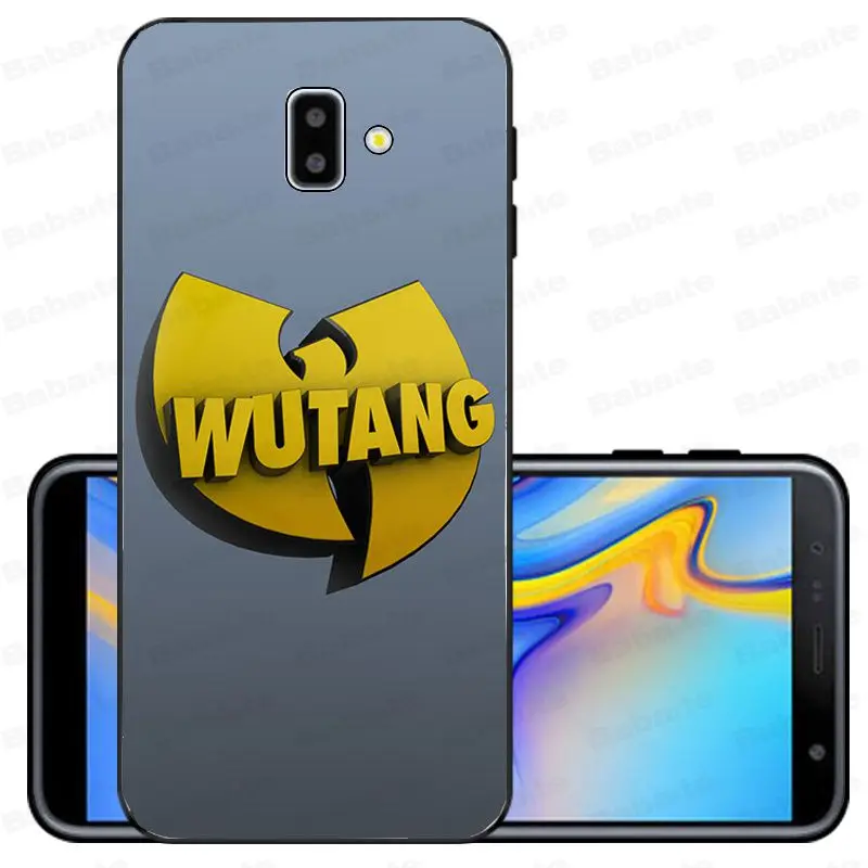 A11 Wu-Tang Wu Tang Clan черный ТПУ Мягкий силиконовый чехол для телефона samsung Galaxy j6 plus A6 A8 A9 A10 A30 A50 Coque Shell - Цвет: A11