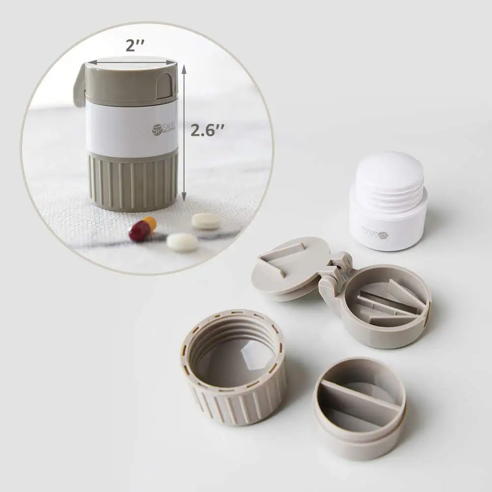 Измельчитель для таблеток измельчитель многофункциональный 4 в 1 портативный