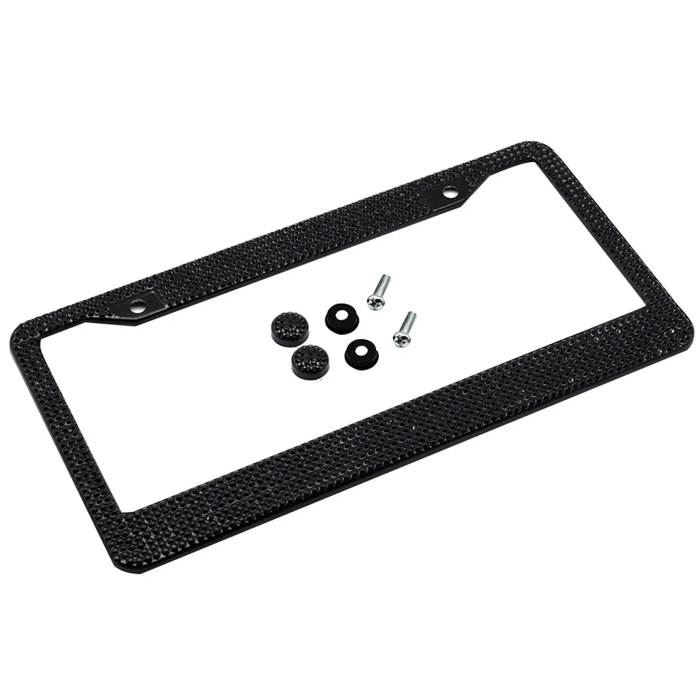 Креативные высококачественные блестящие стразы рамка для номерного знака