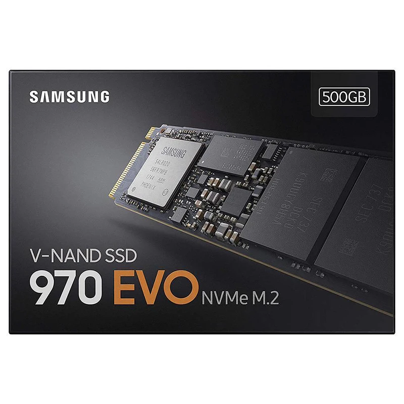 Samsung 970 EVO M.2 SSD 500GB 1 ТБ Внутренний твердотельный диск HDD жесткий дюймовый ноутбук