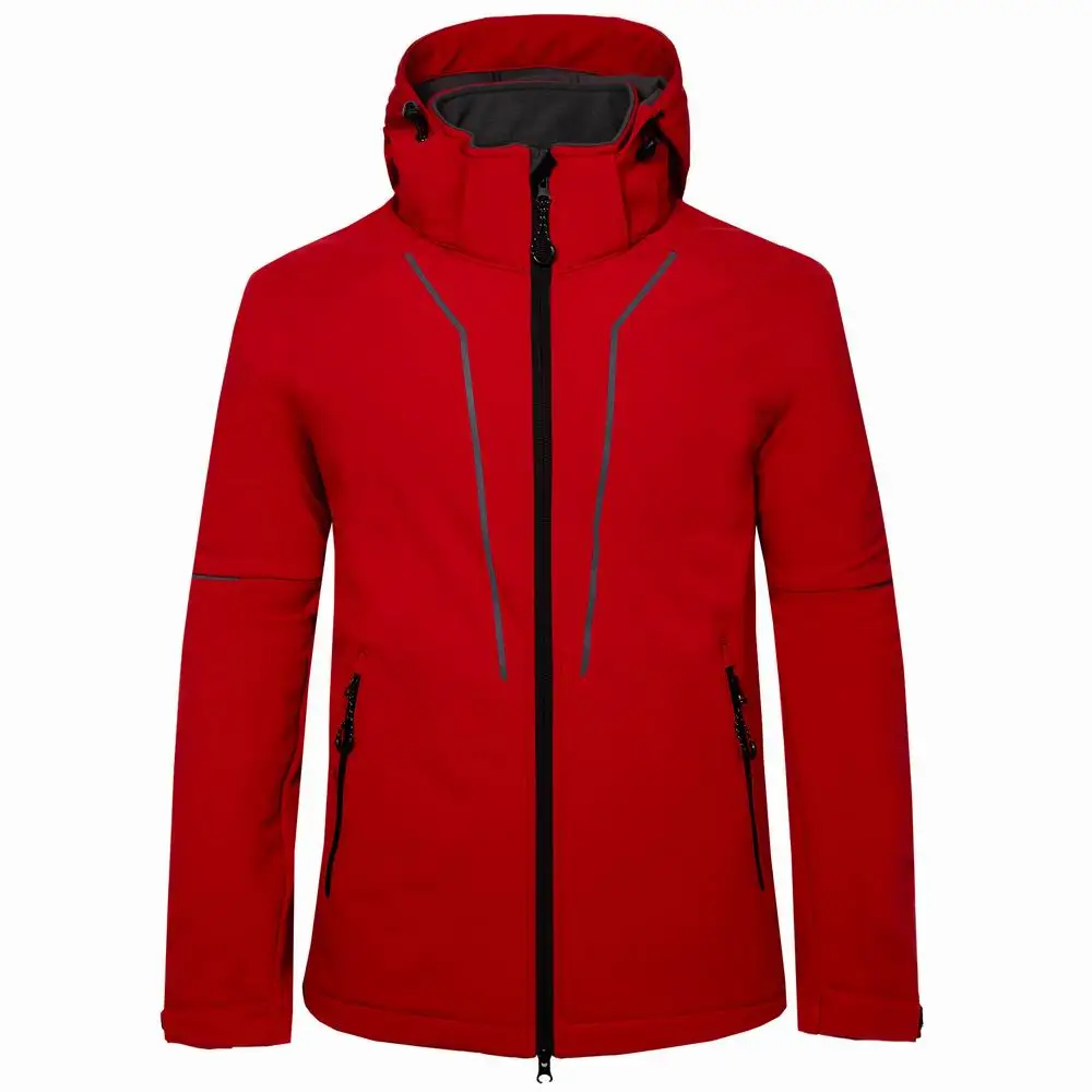 

2019 Men Mountain Jacket Hiking Jacket Softshell Jacket Fleece Coat Windproof Water Repellent Windproof Water Repellent Hooded