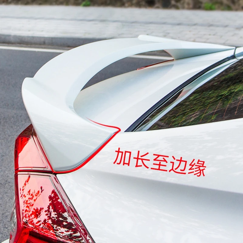 Для Honda Civic спойлер заднего крыла, багажник загрузки крылья abs-спойлеры DS стиль