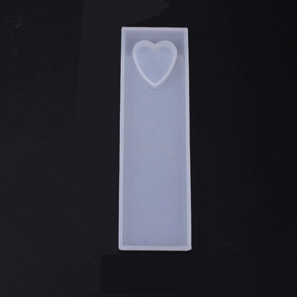 Кристаллическая эпоксидная смола форма коробка в форме сердца пустая подвеска