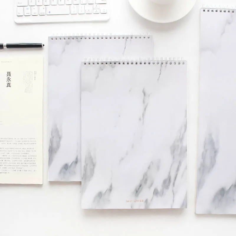 Дневник для рисования А3 А4 граффити чехол под мрамор записная книжка блокнот