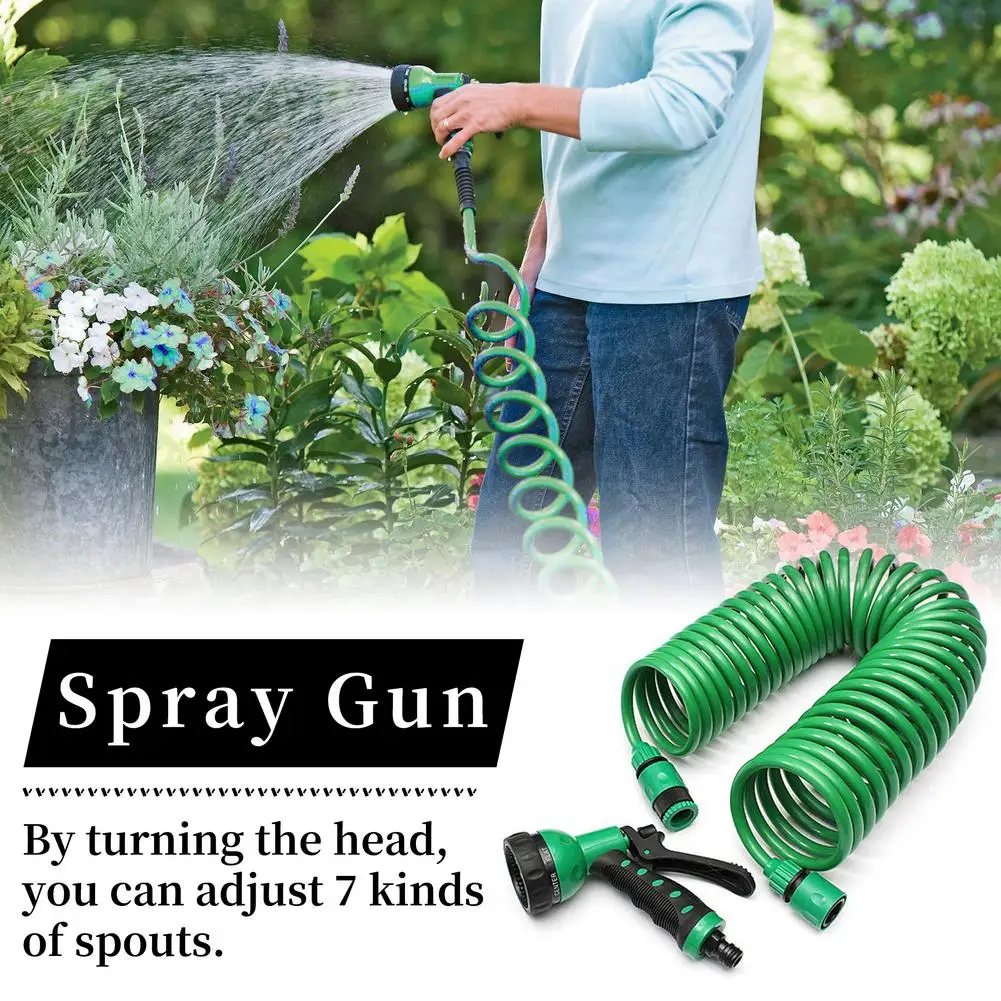 Телескопическая пружинная трубка пластиковый многофункциональный водяной