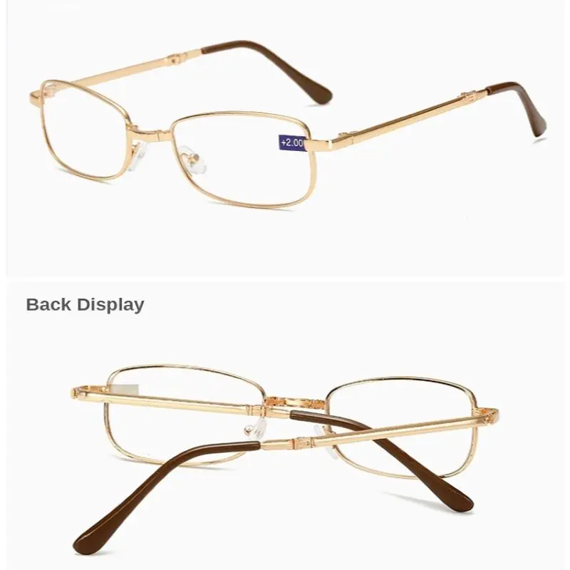 

Очки для чтения мужские Ультра легкие складные Портативные HD усталость Простые и удобные пресбиопические очки для пожилых людей