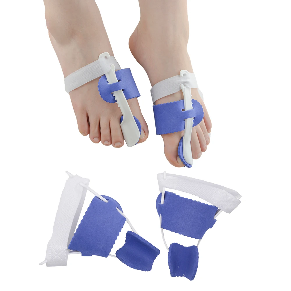 1 пара ортопедический разделитель для большого пальца ноги при вальгусной