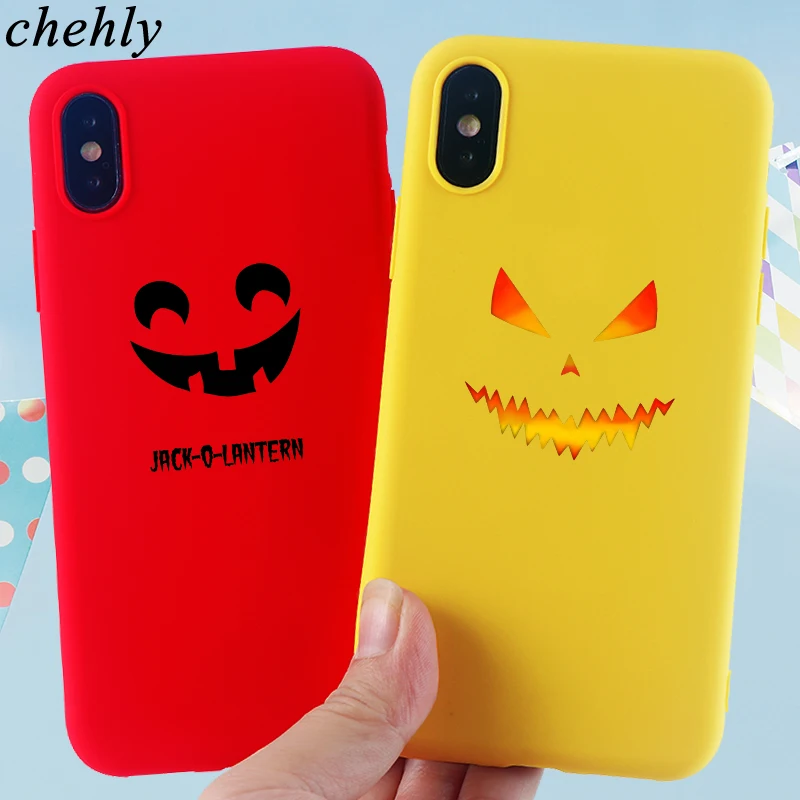 Чехол для телефона Devil Smile iPhone X XR XS Max 8 7 6 S Plus чехлы на Хэллоуин мягкий силиконовый