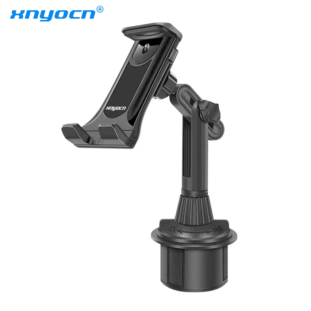 

Universal 360 Car Cup Holder Tablet Auto Mobile Mount Cradle for Apple iPad Pro 12.9 Air 2019 Mini 4 5 Samsung Tab S7 Plus 12.4