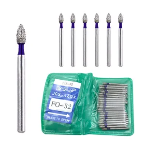 50 шт.пакет Стоматологические алмазные FG высокие Скорость боры для полировки сглаживания FOEXSI серия инструмент для отбеливания зубов