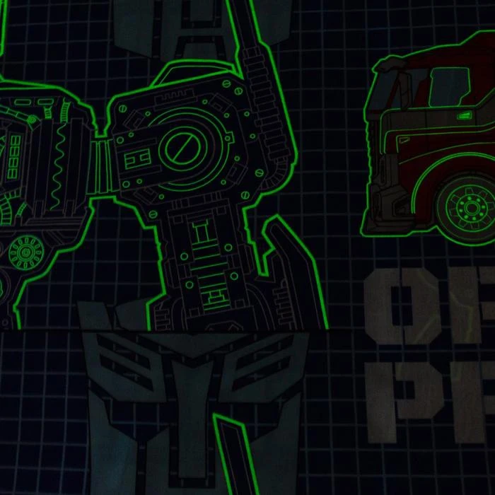 Постельное бельё Hasbro 1 5 сп Neon Series &quotOptimus Prime" Transformers 143*215 см 150*214 50*70 -1 шт | Дом и