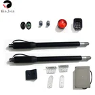 Наборы автоматических открывателей ворот светильник легких двойных поворотных ворот длиной до 12 футов или 300 кг