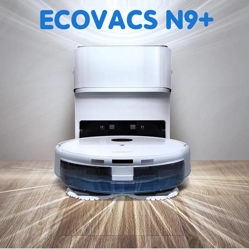 

ECOVACS N9+ Vacuum Cleaner Sweeping and Mopping Integrated Robot for Household Intelligent Automatic Cleaning Mop 2200Pa Suction