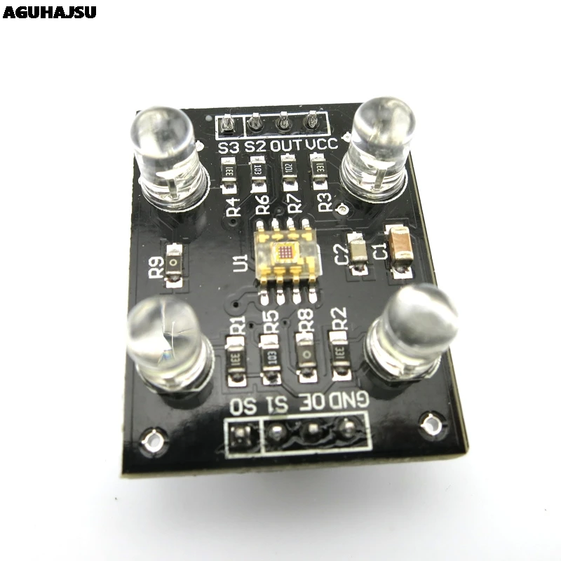 Датчик распознавания цветов TCS230 TCS3200 модуль для arduino сделай сам вход постоянного