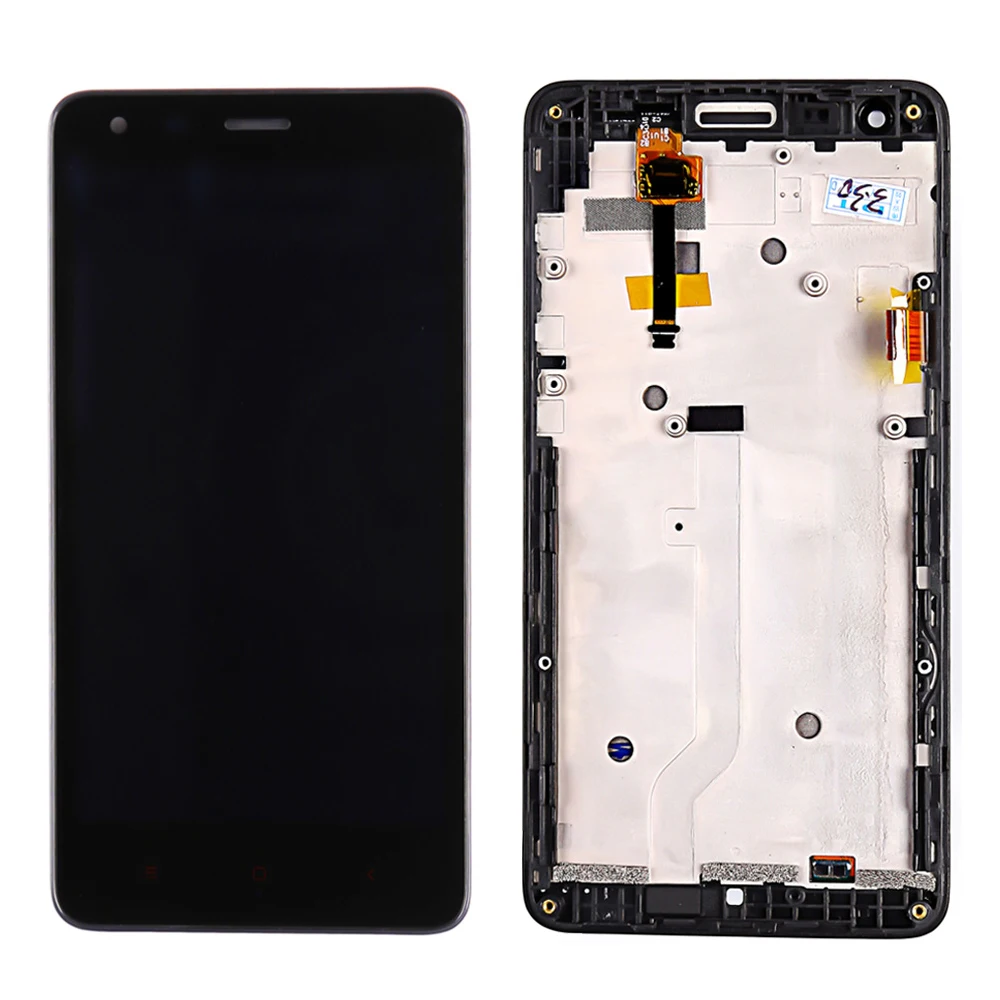 Для Xiaomi Redmi 2 Сенсорный экран дигитайзер Датчик ЖК дисплей в сборе с бесплатными