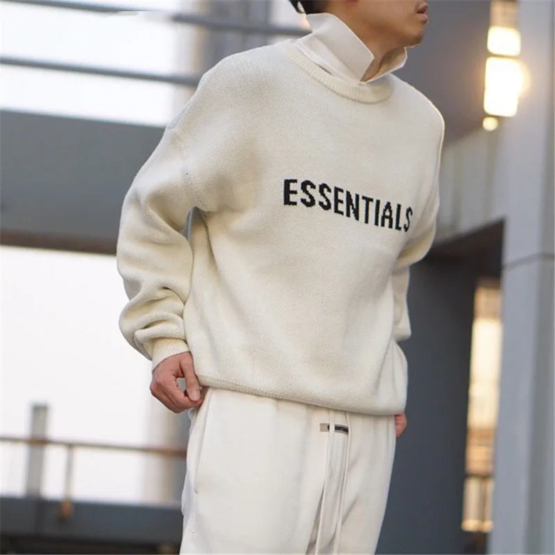 

Brand Black Harajuku Street Casual Plus Size Sweater Comfortable Top Trendy Men's And Women's All-Match Pullover Sweater