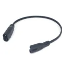 Кабель адаптера питания C7C8 8, Европейского удлинителя IEC320 C7 Мама-папа C8, 20-500 см, 1 шт.