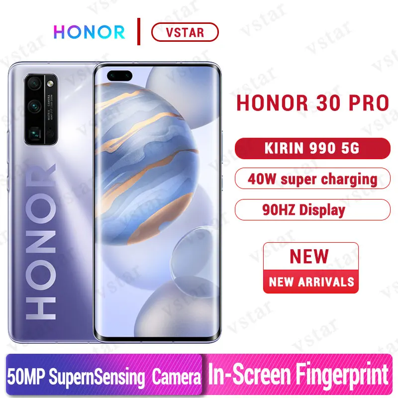 Смартфон Honor 30 Pro 8+128/256 Гб|Смартфоны| |