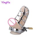 Металлическая флейта, секс-игрушки для мужчин, мужской страпон, кольцо на пенис, растягиватель, Эротическая машина, игры для пары геев, портупея, магазин для взрослых