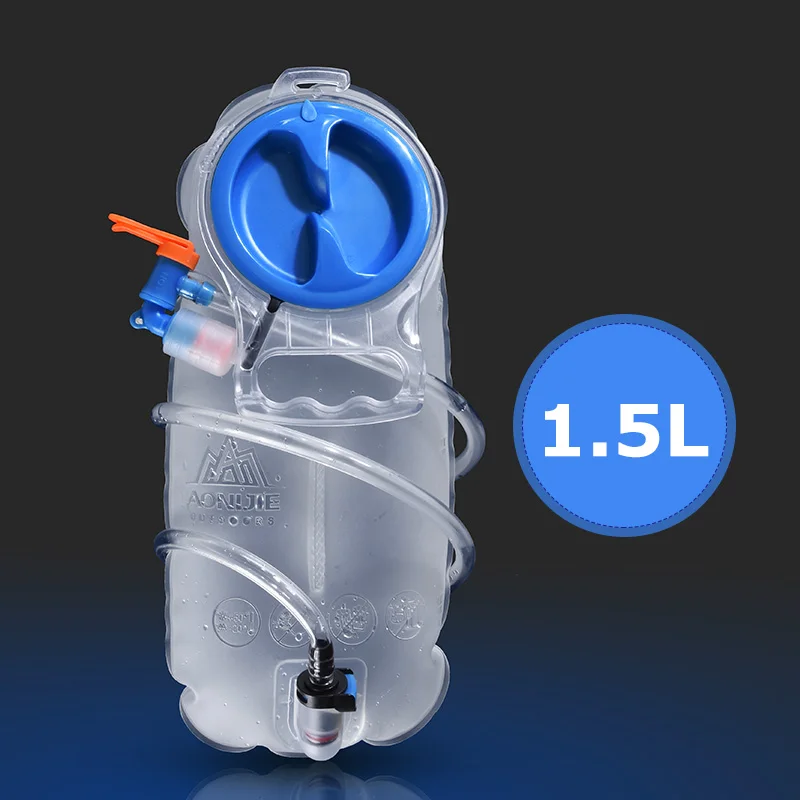 AONIJIE SD17 1.5L 2.5L мягкий резервуар воды мочевого пузыря гидратации пакет хранения воды мешок BPA бесплатно бег гидратации жилет рюкзак - Цвет: SD17-1.5L