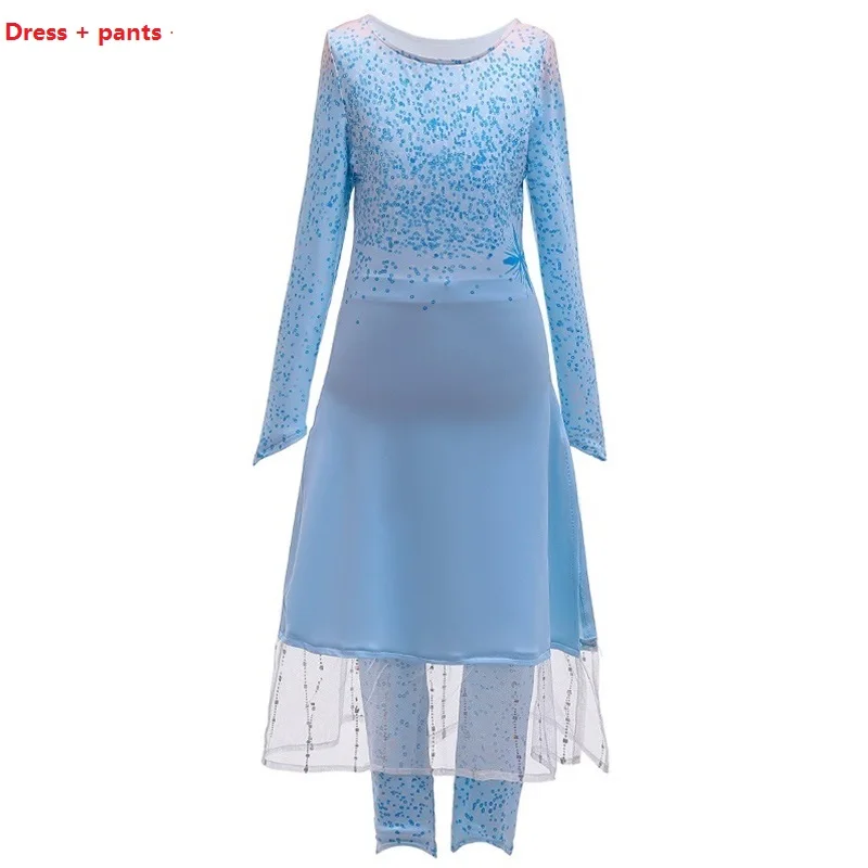 Vestidos infants платья для девочек детские костюмы на Год рождественское платье для вечеринок милые платья в стиле принцессы Эльзы Анны маскарадный костюм