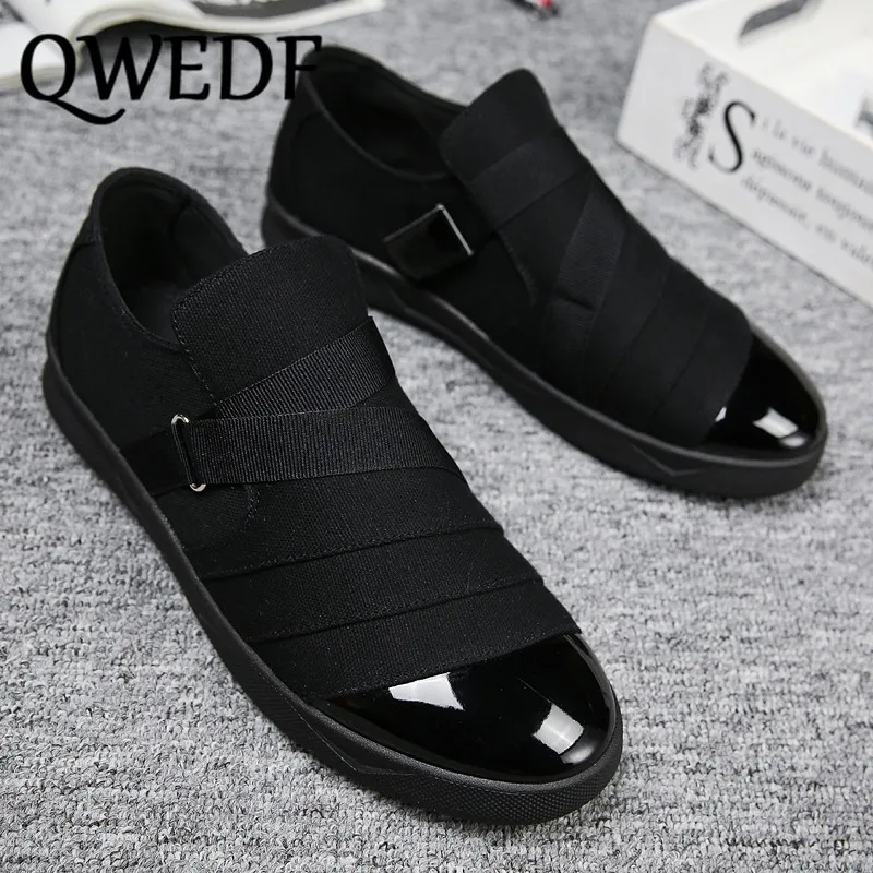 

QWEDF 2019 Brand New High Quality Men Casual Shoes Fashion Flat Shoes Walking Shoes Lace Up Men Shoes GA-93