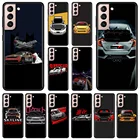Чехол для телефона Samsung Galaxy S20 S21 FE Ultra S10 S9 S8 Plus S10 Lite S10e S7 Edge Note 20 9, чехол JDM Type R Civic, спортивный автомобиль
