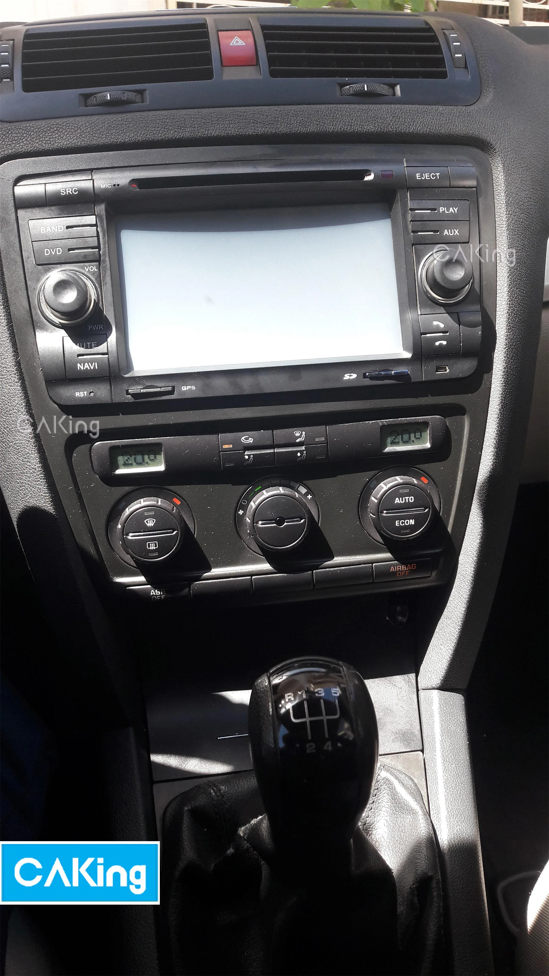 Автомобильный радиоприемник Facia для Skoda Octavia (автоматический A/C) 2004 2010 DVD Fascia стерео