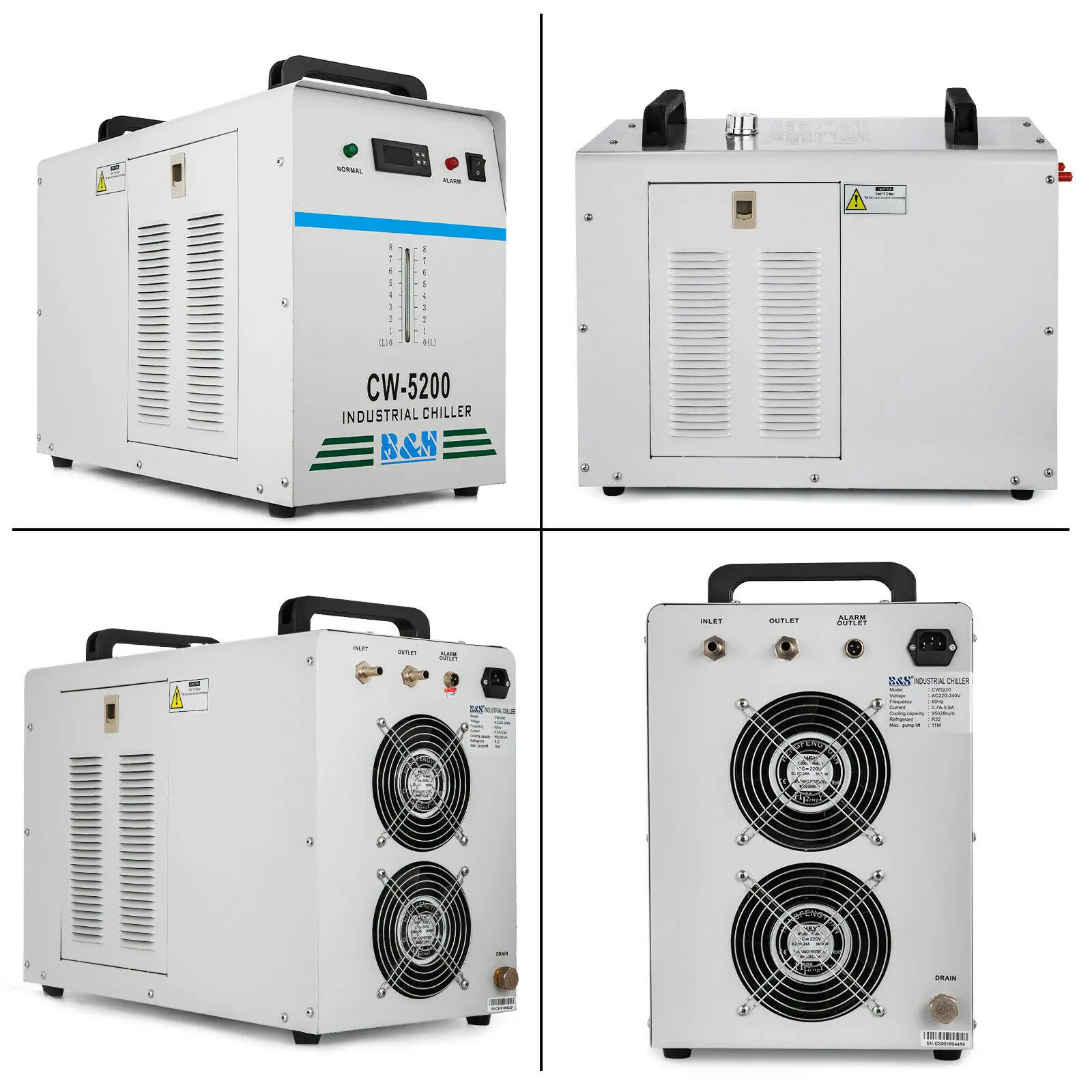 Co2 лазерная вода охладитель CW 5200 промышленный 220v | Инструменты