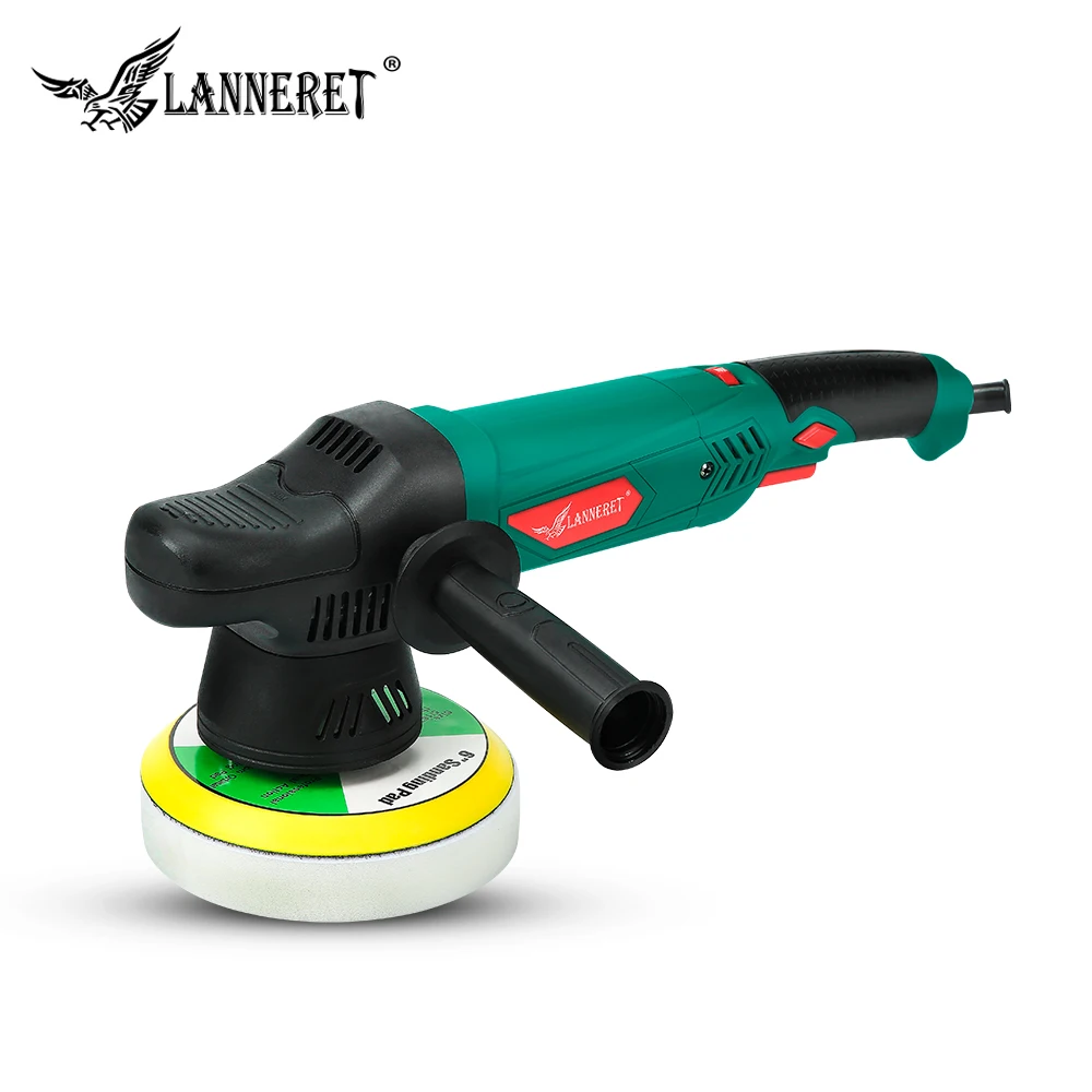 150 мм полировщик двойного действия 900 Вт с переменной скоростью электрический шок