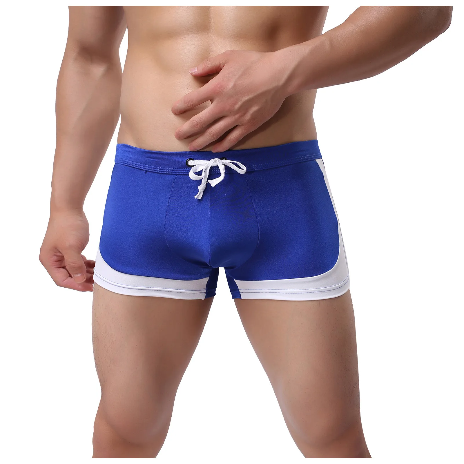 

Men's Boxer Beach Shorts Swimming Trunks Casual Sports Pants Fitness Pants Beach Pants Boxer Shorts Sports Pants