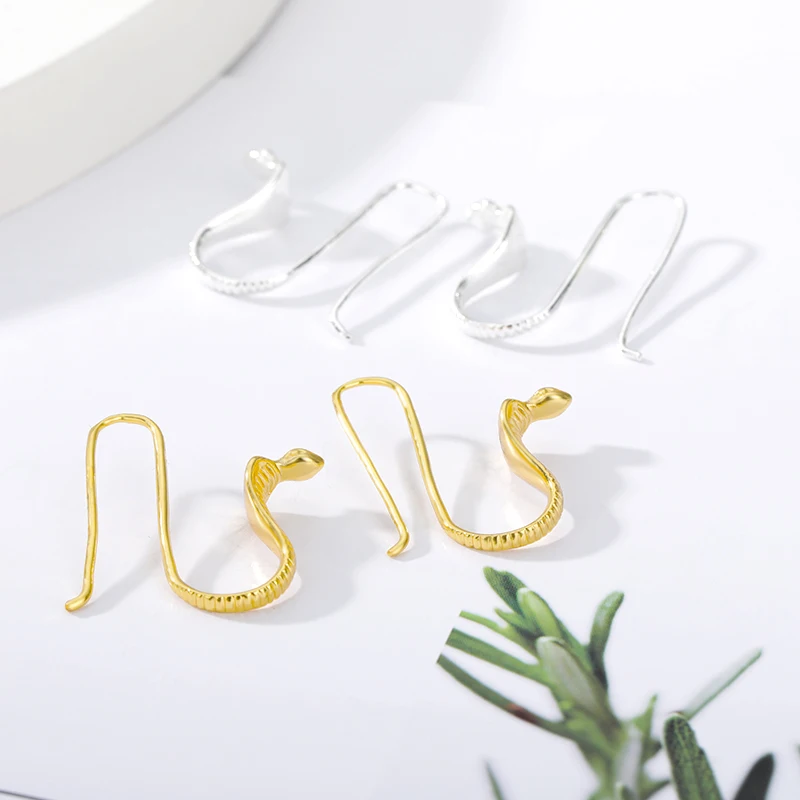 Женские серьги-подвески в виде змеи из нержавеющей стали | Украшения и аксессуары