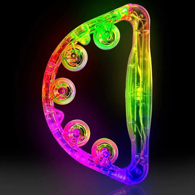 

2Pcs Handheld Tambourine Percussion Instrument for Kids and Adults Party Toys