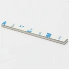 Неодимовый магнит N52, 100x10x3 мм, 1 шт., сверхпрочный пластинчатый магнит, редкоземельный неодимовый магнит, с одной стороны, с лентой 3 м