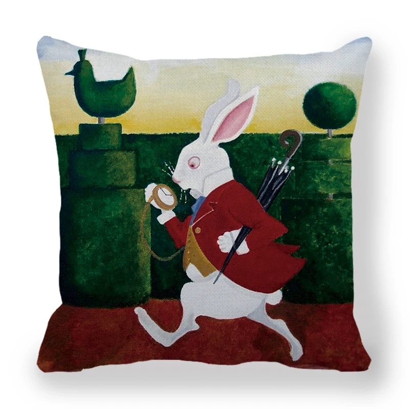 

1PC Easter Rabbit Cartoon Pillowcase for Home Decor Easter Festival Decoration Pillow Cover Sofa Car Pillowcase Cushion Cover