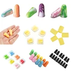 Затычки для ушей из мягкой пены, удобные беруши с шумоподавлением, шумоизоляция, для путешествий