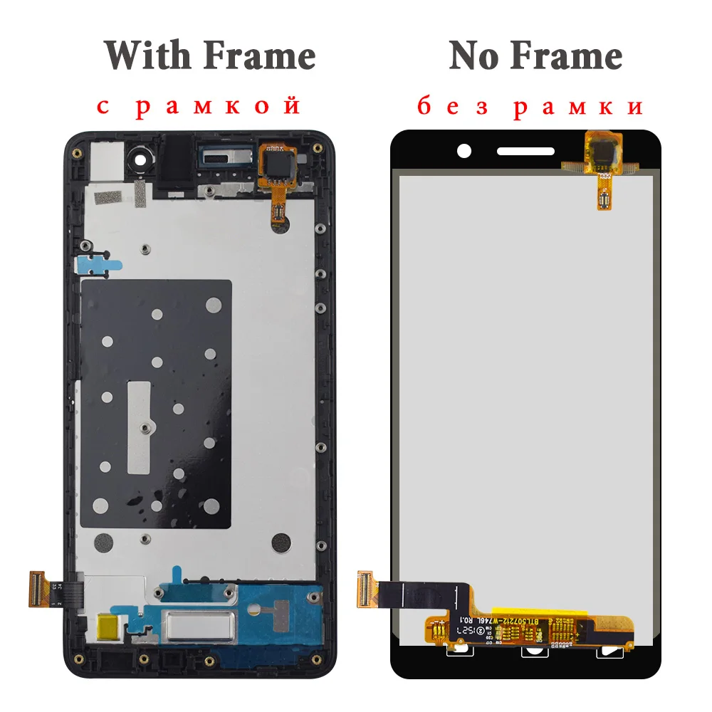 ЖК дисплей 5 0 дюйма для Huawei Honor 4C дигитайзер сенсорного экрана стекло с рамкой в