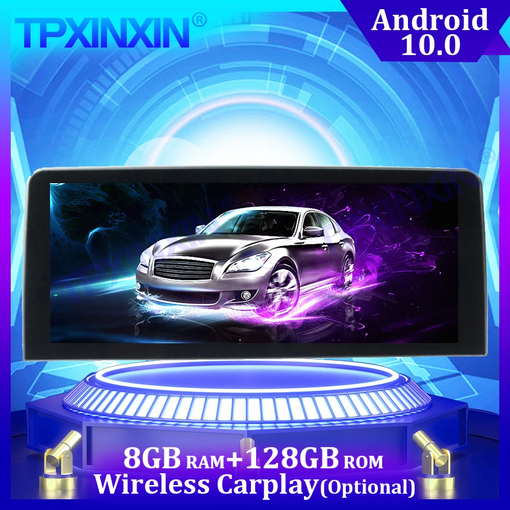 

Android 10.0 8+128G For BMW 2 2015-2019 Car Carplay IPS Multimedia Player Stereo Tape Recorder GPS Navi Auto Radio Head unit DSP