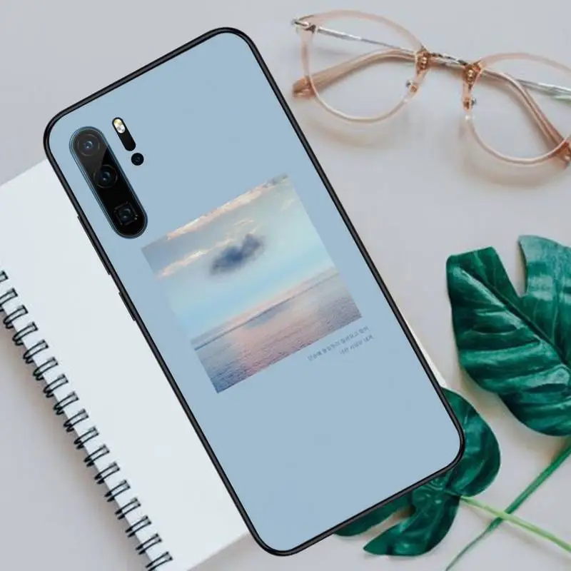 

Great Art Summer beach travel aesthetics Phone Case For Huawei honor Mate P 10 20 30 40 Pro 10i 9 10 20 8 x Lite